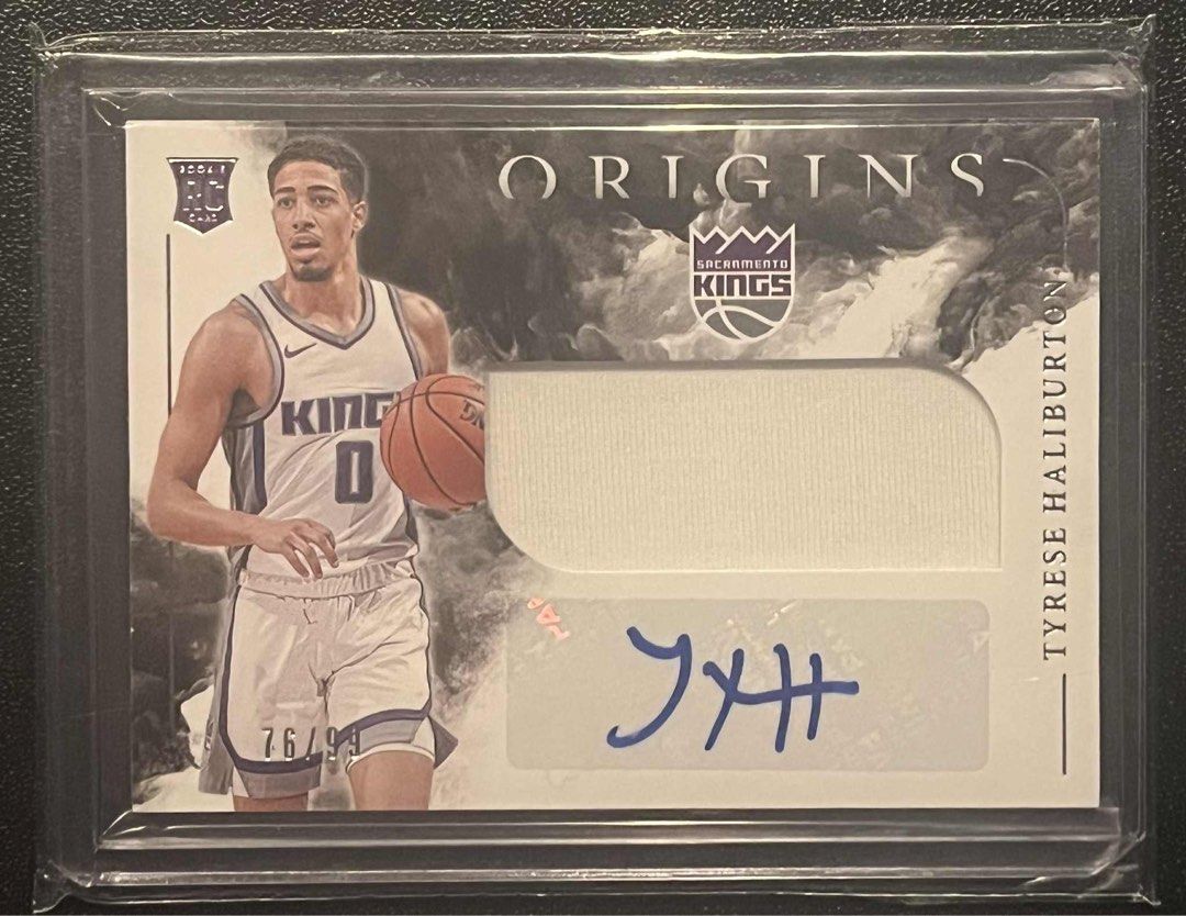 Tyrese Haliburton Origins Patch Auto /99 (Category: Raw Singles) located in Manila. Submitted by anythinginstylebykc (Listing ID 1374275307, Image 1). Description: .