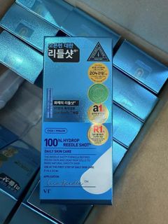 韓國🇰🇷VT Reedle Shot 老虎微針精華 100針系列 1盒10條🌟(深藍色SHOT 100 )64194031569666110