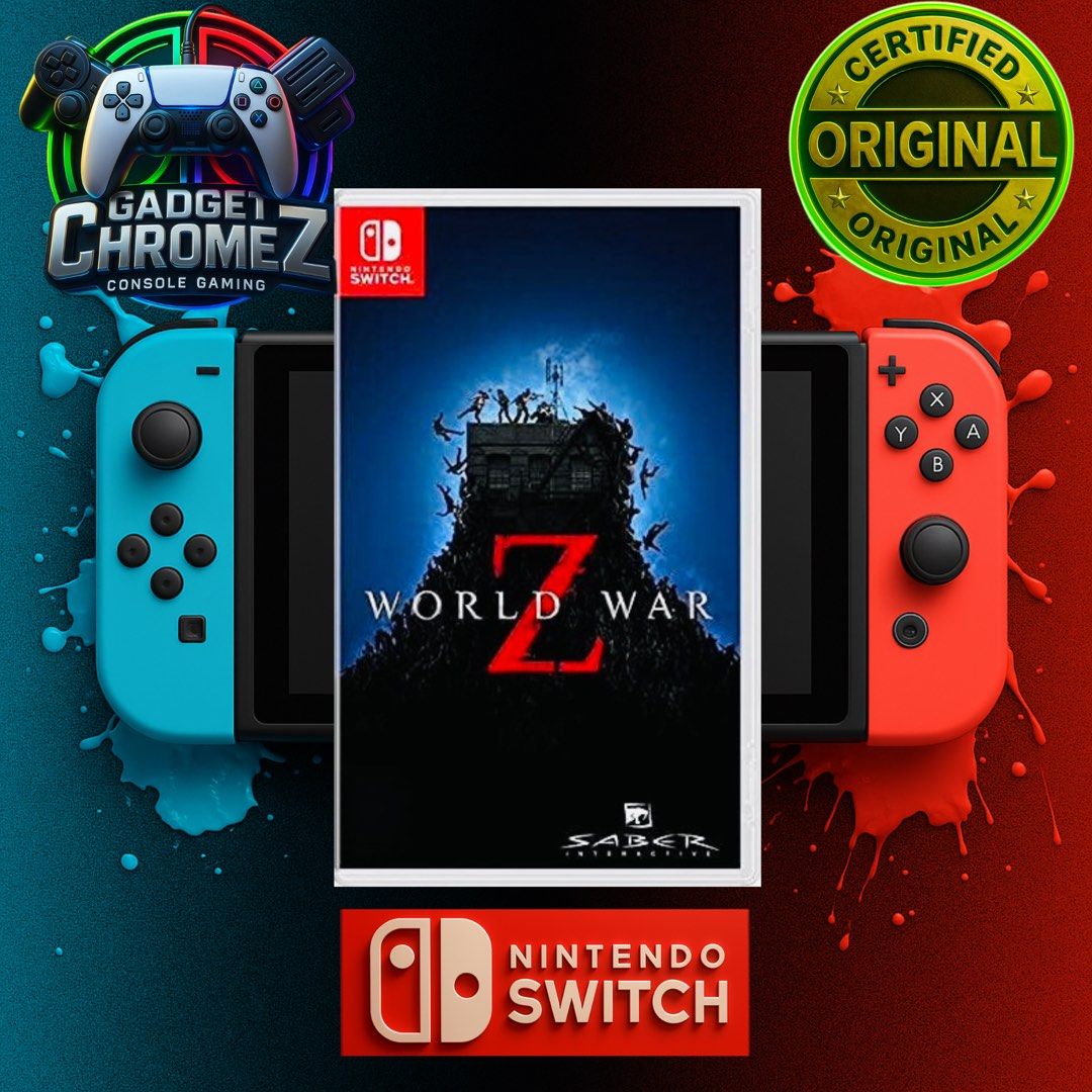 World War Z | Nintendo Switch Game | BRANDNEW (Category: Nintendo) located in San Jose del Monte. Submitted by gadget_chromez (Listing ID 1123136038, Image 1). Description: WORLD WAR Z BRANDNEW / SEALED Physical Cart. Safely packed with 2 layers of thick bubble wrap for maximum protection upon shipping out..