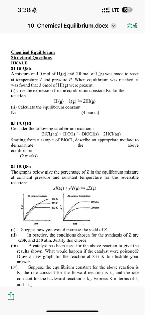 (1981-2023) 2019 DSE Chemistry 5** Candidate 整合嘅By topic Pastpaper(含CE+AL+DSE Question Bank+Suggested Answer)/By Topic雞精Notes/2019 DSE Chem 5**真跡(總分>90%)62859981938307111