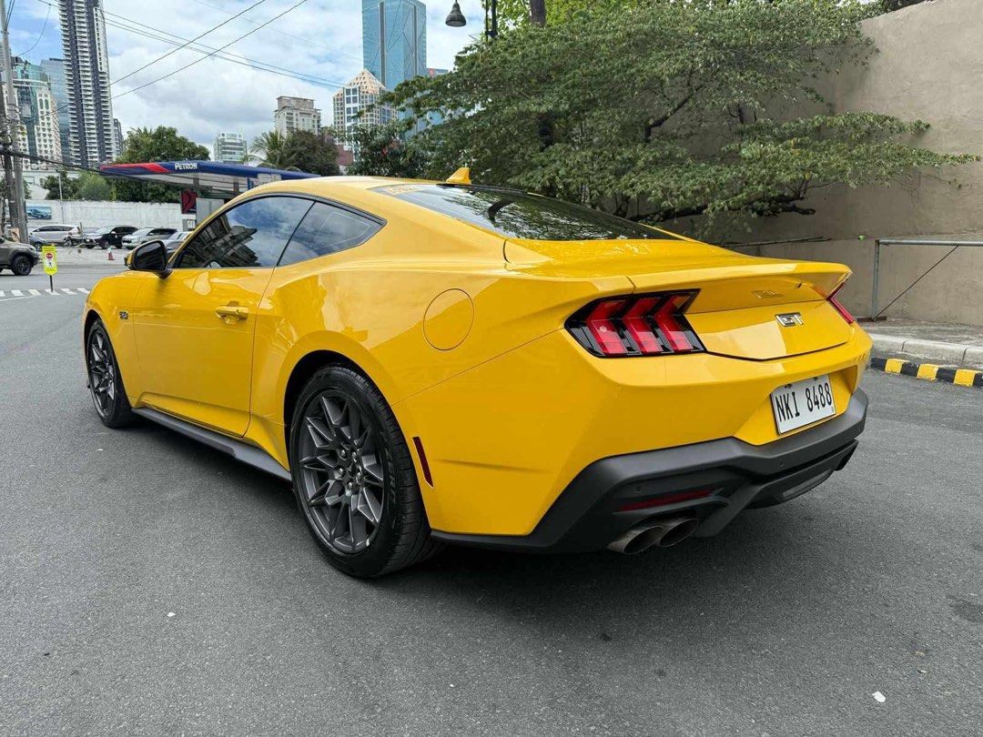 2024 Ford Mustang GT 5.0 (Category: Other Accessories) located in San Pedro. Submitted by cartiieerrr (Listing ID 1374508631, Image 2). Description: 2024 Ford Mustang 5.0 GT (Fresh) top of the line 5.0 GT 600 km only 1st owned Factory Recaro Seats Special Color all stock full casa warranty 3,800,000 nego upon viewing.