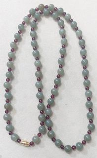 New Natural Hetian Qingyu Necklace63015654714113110