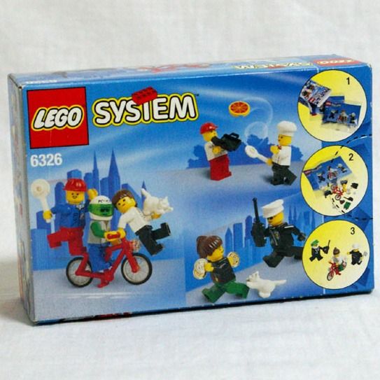 全新未開LEGO®SYSTEM Town Folks 絕版限定Year 1998, 興趣及遊戲, 玩具