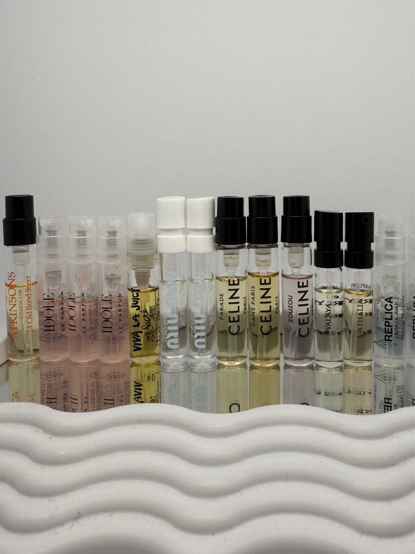 ASSORTED PERFUME VIALS SET (Category: Fragrance & Deodorants) located in Manila. Submitted by declutterdiary (Listing ID 1374462095, Image 3). Description: Sold as set only Super cheap! .