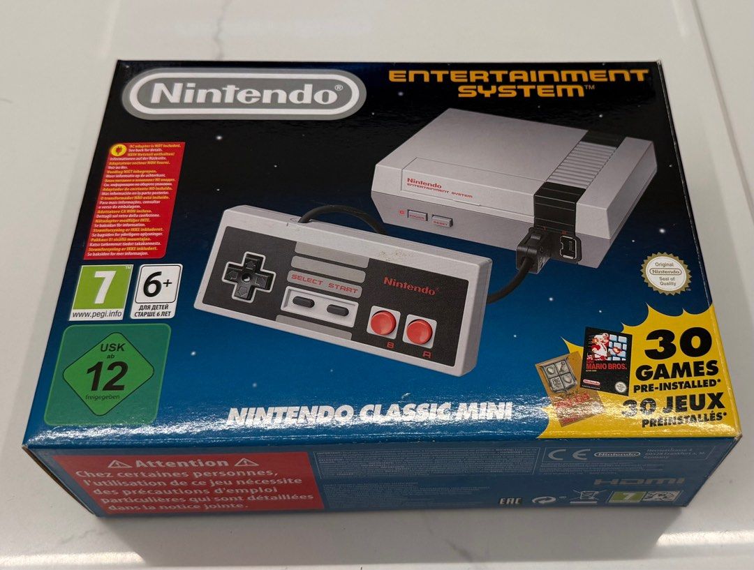 BNIB Nintendo Classic Mini631084803470111111