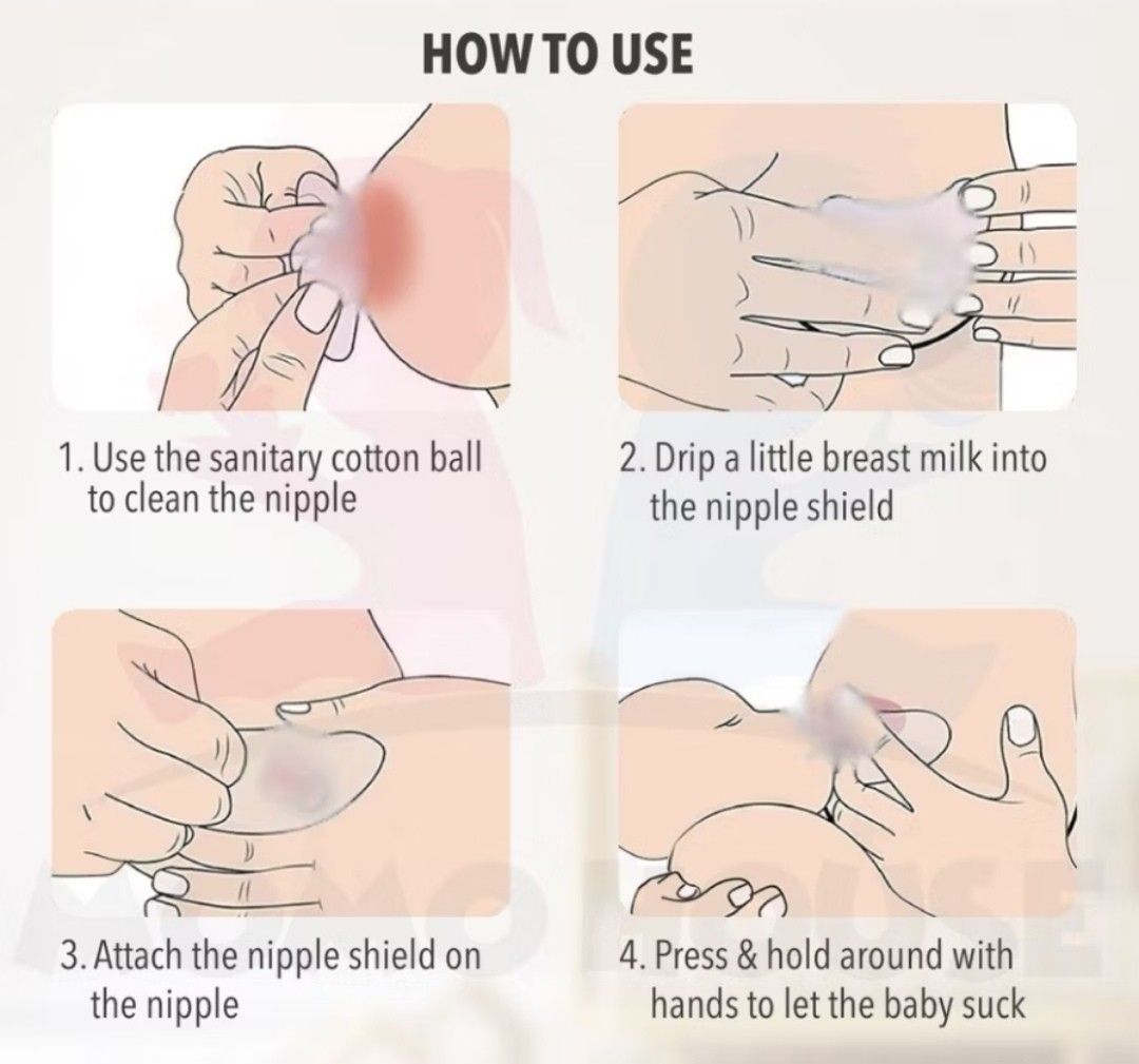 BREASTFEEDING NIPPLE SHIELD (Category: Breastfeeding & Bottle Feeding) located in Singapore. Submitted by clothesinthebag (Listing ID 1374336542, Image 3). Description: .
