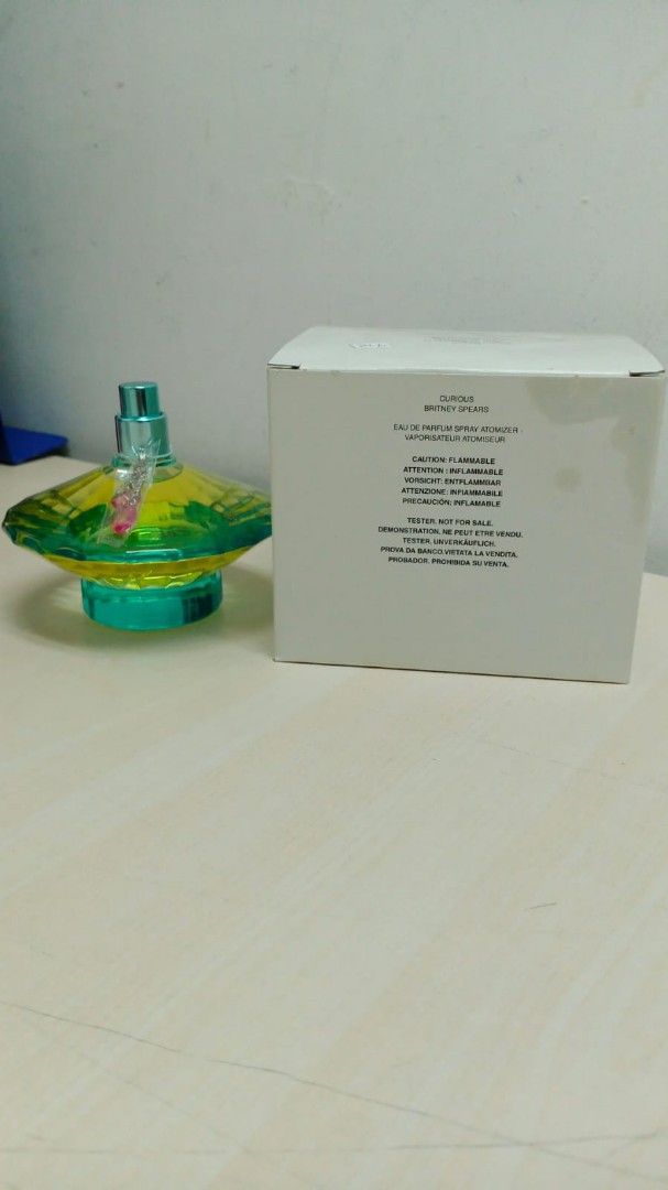 Britney Spears Curious EDP 100ml (Tester), Beauty Personal Care