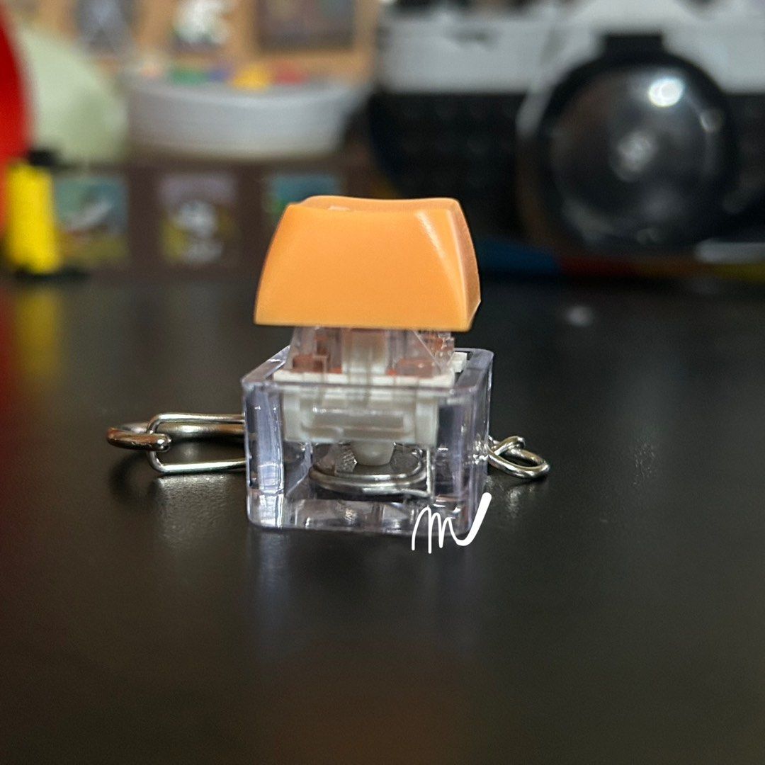 Clicky keycap charm keychain anik anik (Category: Character Goods) located in Quezon City. Submitted by mt_20 (Listing ID 1374389103, Image 3). Description: Clicky keycap - enter = lights up when keycap is pressed down = has a clicky sound *unused - spare bought from japan *good condition *no pamphlet and gashapon case mod (qc loc): grab lalamove jnt mop: gcash gotyme.