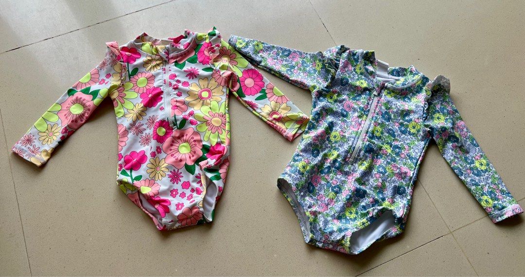 Cotton On Baby Girl Swimwear (3-6m) (Category: Babies & Kids Fashion) located in Singapore. Submitted by chohen (Listing ID 1374338455, Image 1). Description: Brand New Cotton On baby girl swimwear for sale. Washed but never wore it. Selling both pieces for $10..