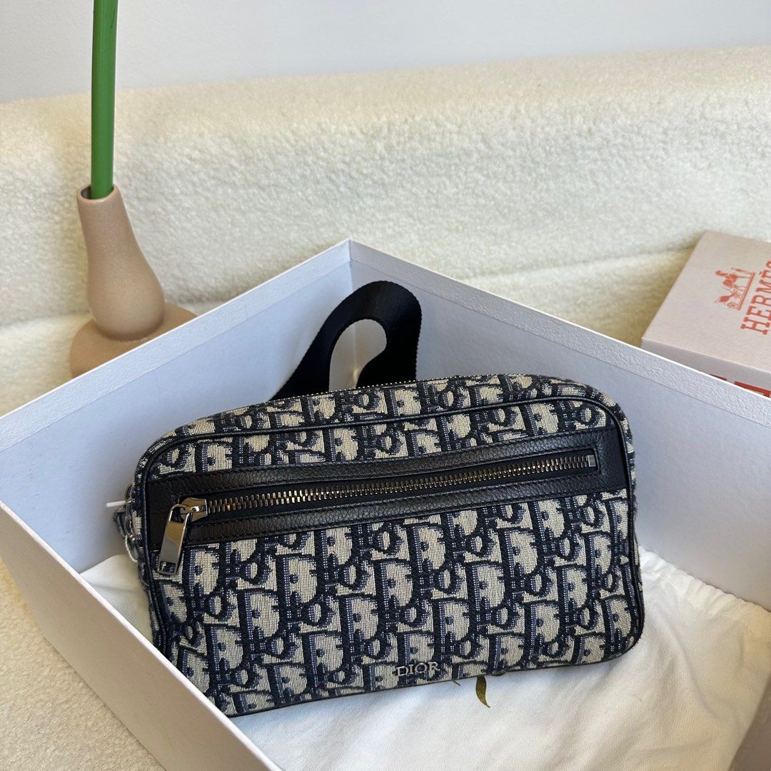 Dior Safari Bumbag Oblique (Category: Luxury Bags & Wallets) located in Manila. Submitted by cjv.luxury (Listing ID 1374407518, Image 1). Description: CJV-31634 Inclusions: Entrupy only ✅ All items are available for 3 months layaway ✅ For cash buyers, items are negotiable. Just shoot your offer ✅ Trades are welcome, you can bring other luxury bags/items that you wish to sell and we can convert it to store credit. 💯 We are an Entrupy verified bus