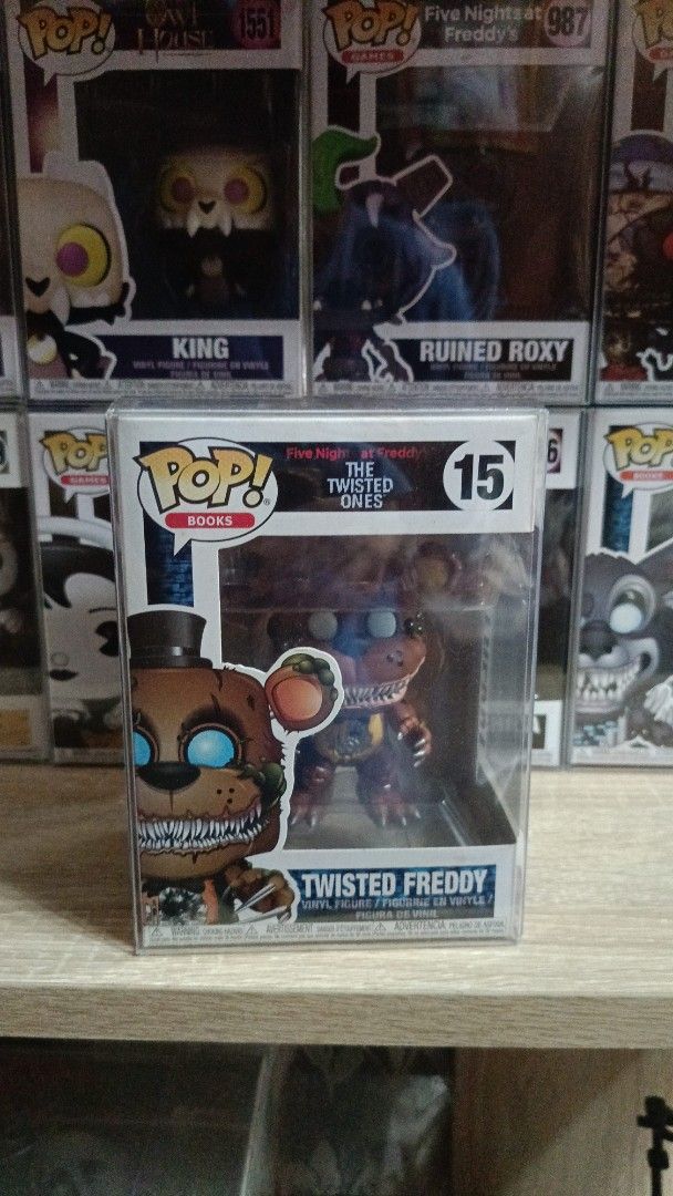 FUNKO POP TWISTED FREDDY (FNAF) (Category: Designer & Blind Box Toys) located in Guagua. Submitted by pop.vault (Listing ID 1374471809, Image 1). Description: .