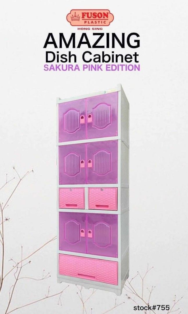FUSON Amazing Dish Cabinet (Category: Food Organization & Storage) located in Manila. Submitted by onlineshoppersph (Listing ID 1374422600, Image 3). Description: DISCOUNT FOR BULK/WHOLESALE ORDERS‼️ ✅100% Brand New ✅Good Quality Cash On Deliver - Metro Manila - Delivery Fee/Handling Fee shouldered by BUYERS - DF/HF depends on BUYERS Location LALAMOVE PICK UP - Cash on Deliver - Metro Manila & Nearby DELIVER THRU COURIER, CARGO & BUS - Provincial