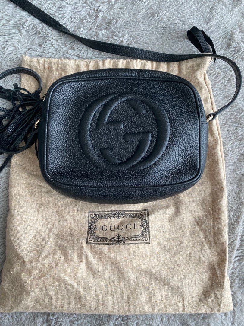 Gucci Soho Camera Bag Sling Bag Black (Category: Luxury Bags & Wallets) located in San Juan City. Submitted by knickscorner (Listing ID 1374399380, Image 3). Description: Gucci Soho .