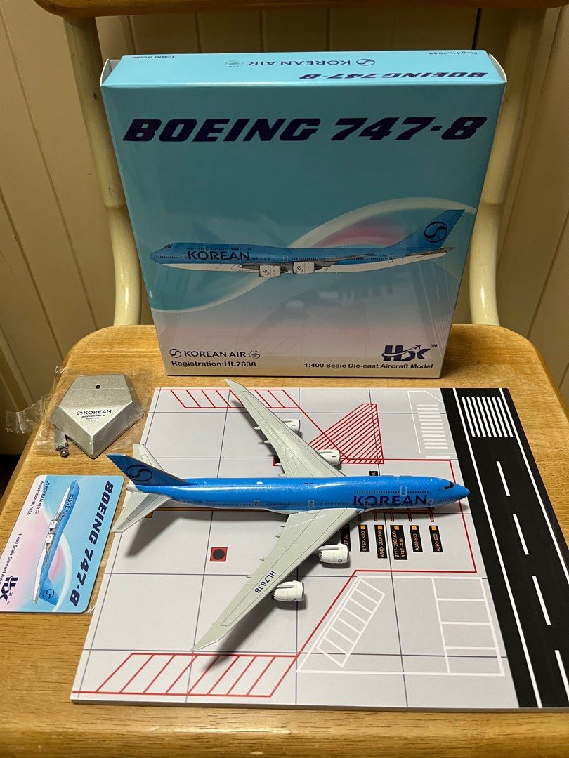 大韓航空 Planetags B747-400 Korean Air® 747-HL7489 – MotoArt PlaneTags