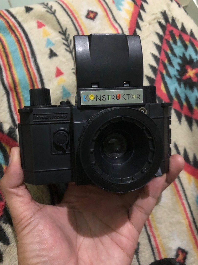 Konstruktor Lomography Film Camera untested (Category: Cameras) located in Quezon City. Submitted by markgolveo (Listing ID 1374460221, Image 2). Description: Konstruktor Lomography Film Camera untested Untested unit View finder is good Shutter mechanism and knobs are working and good Cosmetic wise unit is still presentable Front label print glue issue kind of peeling off as shown on picture can be glued back left it as is to preserve condition s