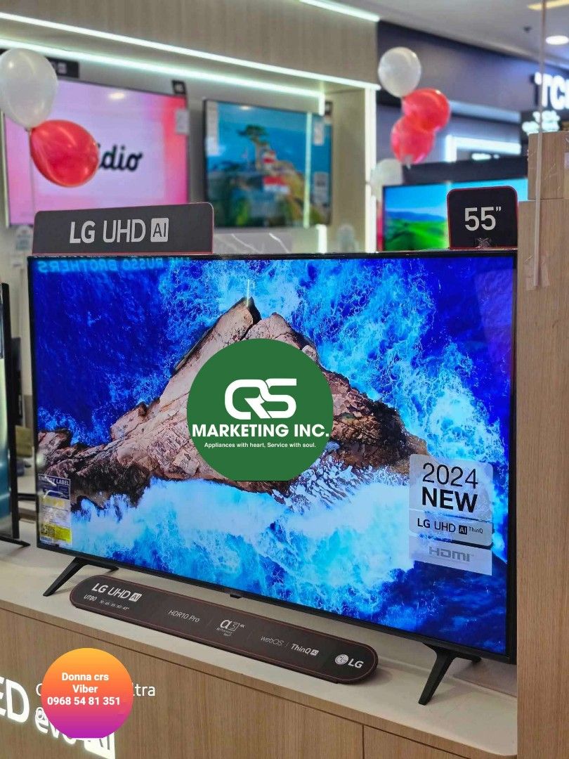 Lg smart tv 4k uhd 2024 model (Category: TV) located in Manila. Submitted by donnasagao03665 (Listing ID 1374452124, Image 2). Description: ❄️ LG SMART TV 4K UHD 2024 MODEL 43UT8050 50UT8050 55UT8050 75UT8050 86UT8050 50UT8000 65UT8000 ❄️ 43UT8000PSB - 17,500 50UT8000PSB - 16,900 55UT8000PSB - 21,600 65UT8000PSB - 33,500 43UT8050PSB - 16,800 50UT8050PSB - 19,300 55UT8050PSB - 21,300 75UT8050PSB - 60,800 86UT8050PSB - 91,000 PRICE MAY CHANGE WITHO