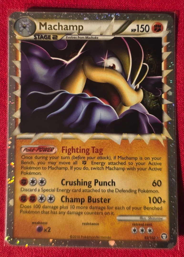 Machamp Prime #95 - Pokemon Vintage (2010) HGSS Triumphant - NM ...