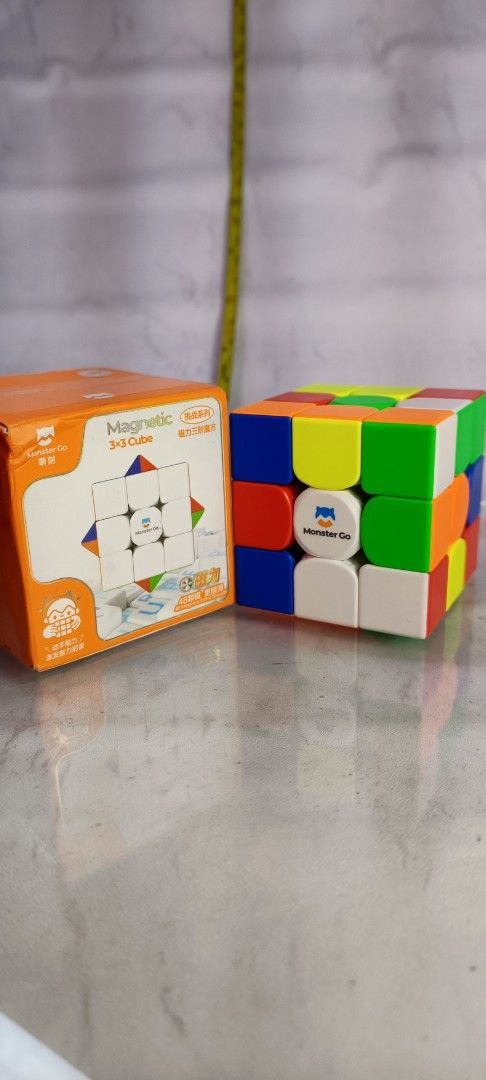 Magnetic Monster Go Rubik's Cube (Pro) (Category: Board Games & Puzzles) located in Cebu City. Submitted by cebloom25 (Listing ID 1374440947, Image 1). Description: 3x3 Magnetic Monster Go ideal for Tournaments.