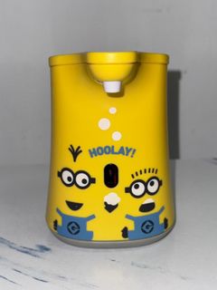 Minions限量版日本Muse無接觸自動感應泡泡洗手液機/自動洗手液機/黃色迷你兵團62939564650370110