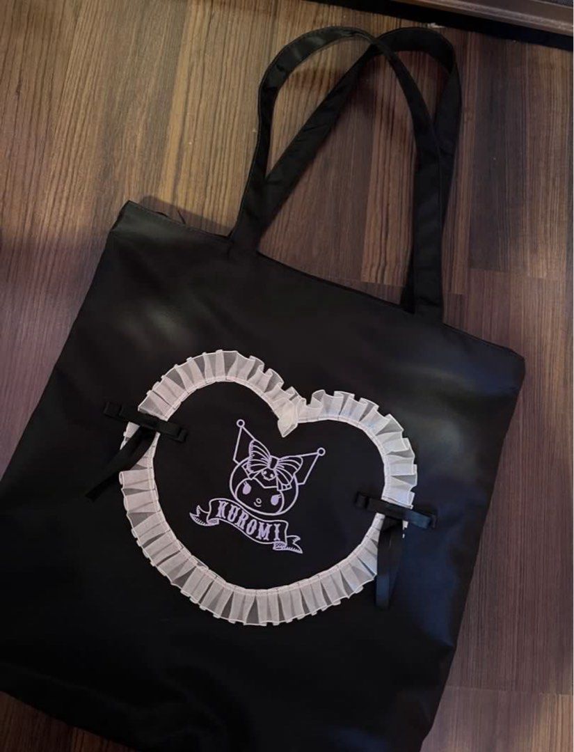 Miniso Tote Bag Miniso X Jennie Ruby PU Tote Bag Red Pop Up