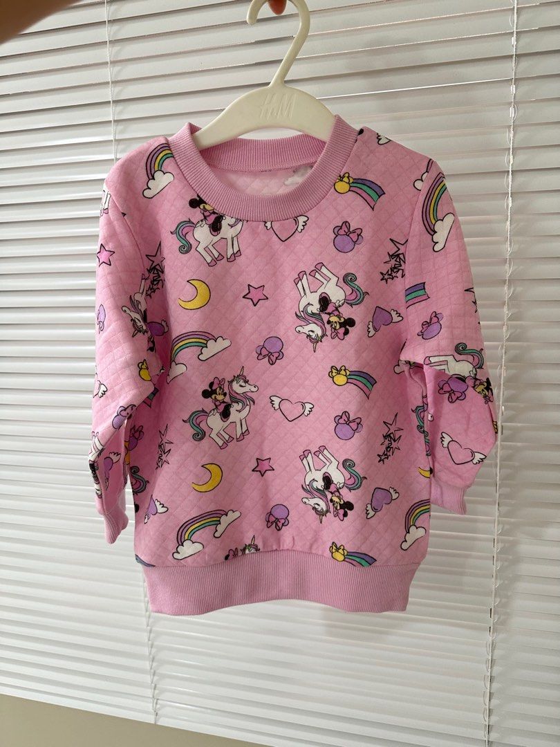 Minnie Mouse Pullover (Category: Babies & Kids Fashion) located in Manila. Submitted by mummyrandom (Listing ID 1374379634, Image 1). Description: Size 100/ 3-4y Brandnew without tag Bought in Japan..