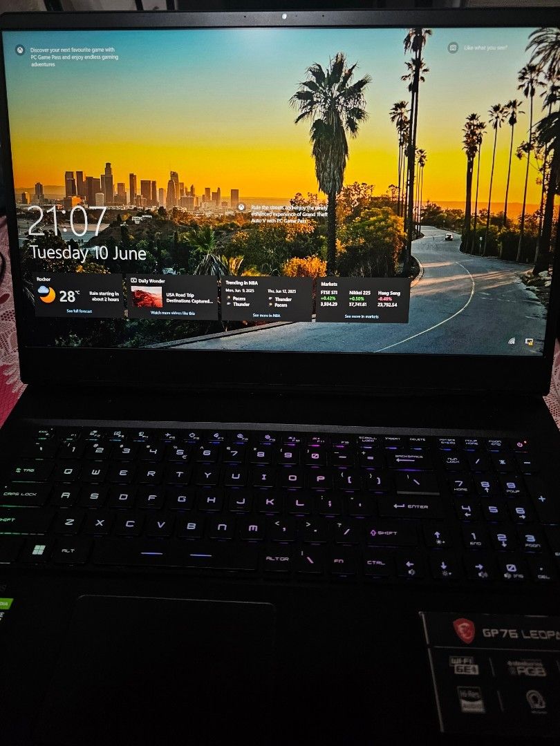 MSI GP 76 LEOPARD   17.3 inch QHD gaming laptop comes with RTX3080632261846302751128
