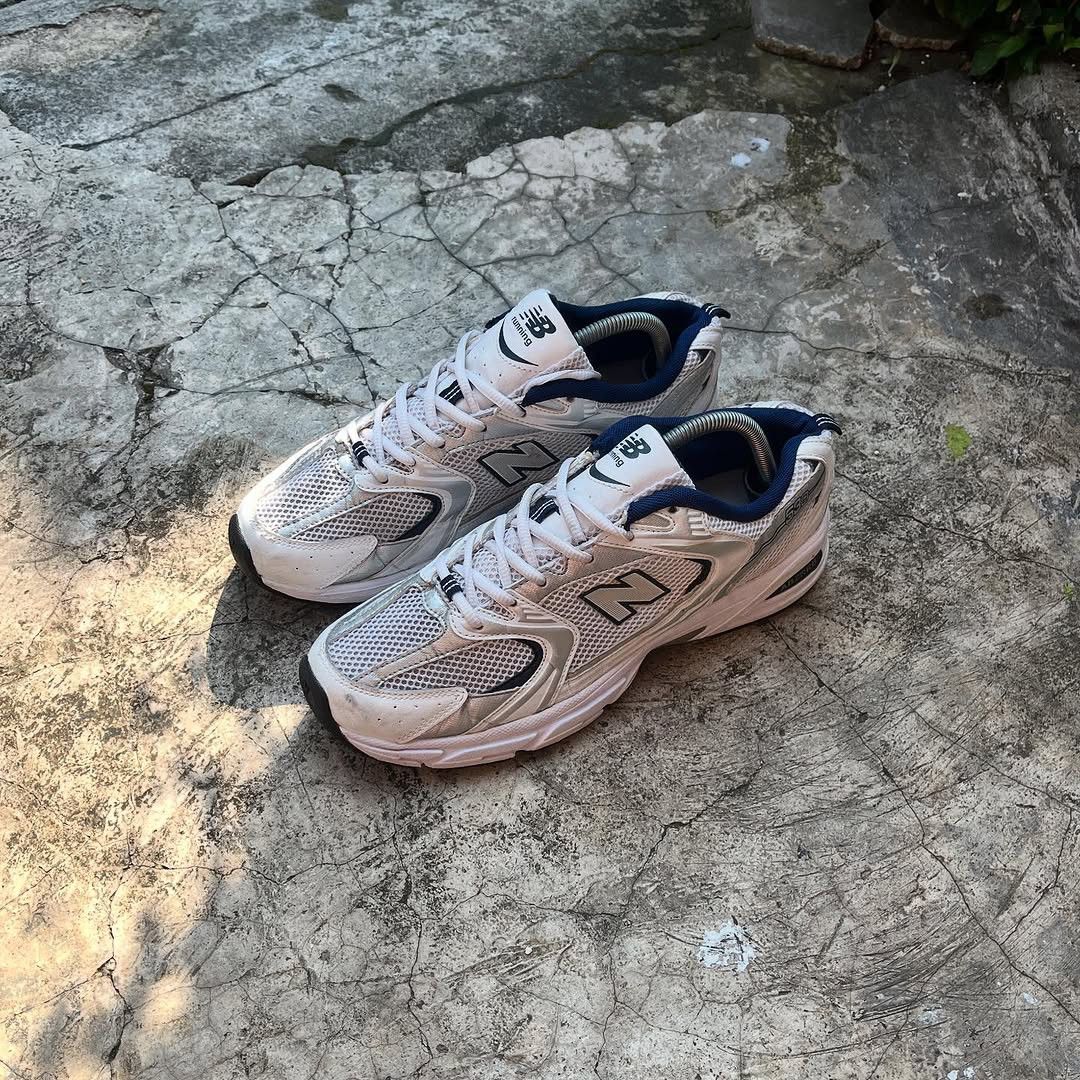 New Balance 530 white indigo