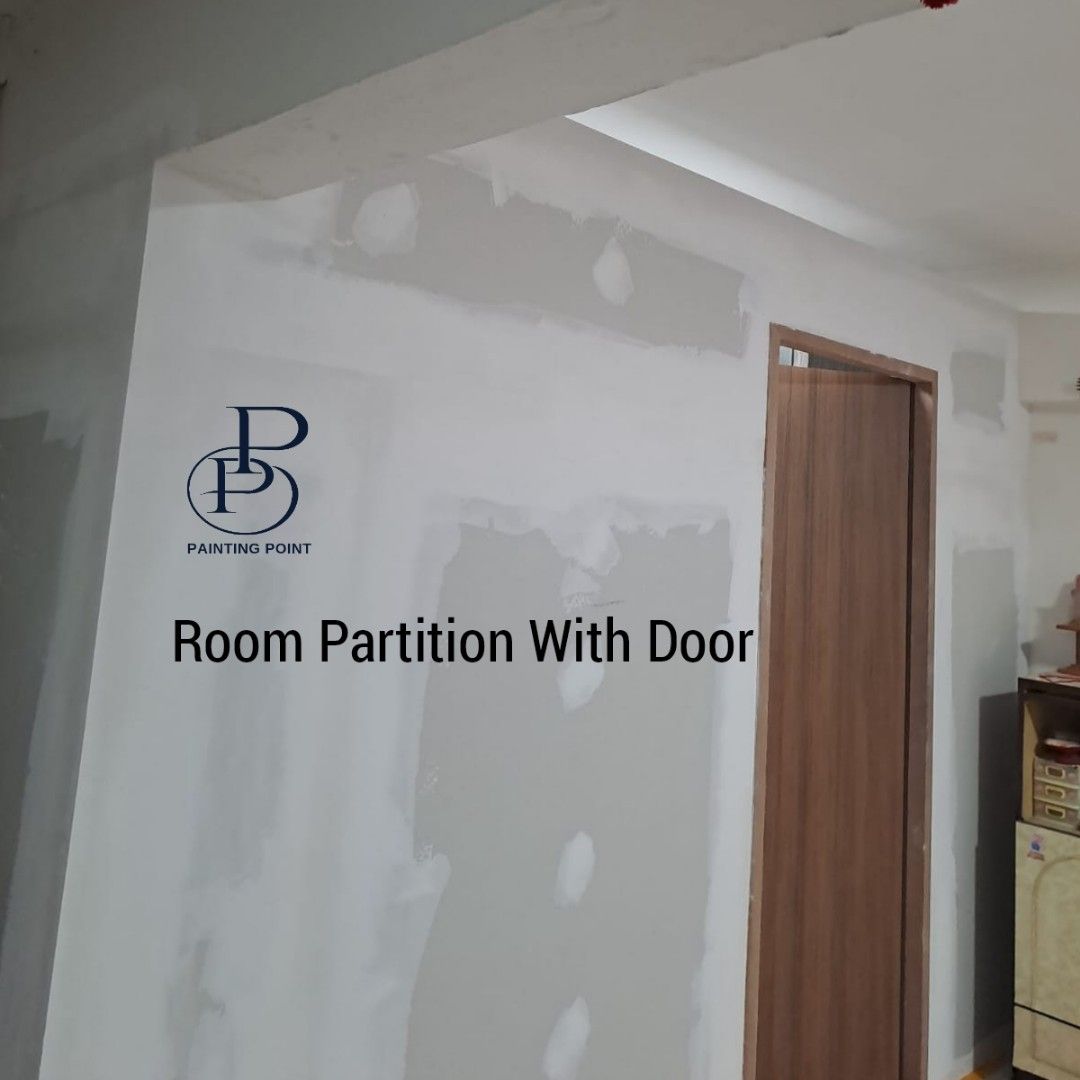 Partition wall / Room Partition / Door installation / TV Mount wall  /  Pipe box up / Plaster work / Wall plastering  / Ceiling Plastering / Arch Making.62863075828483111
