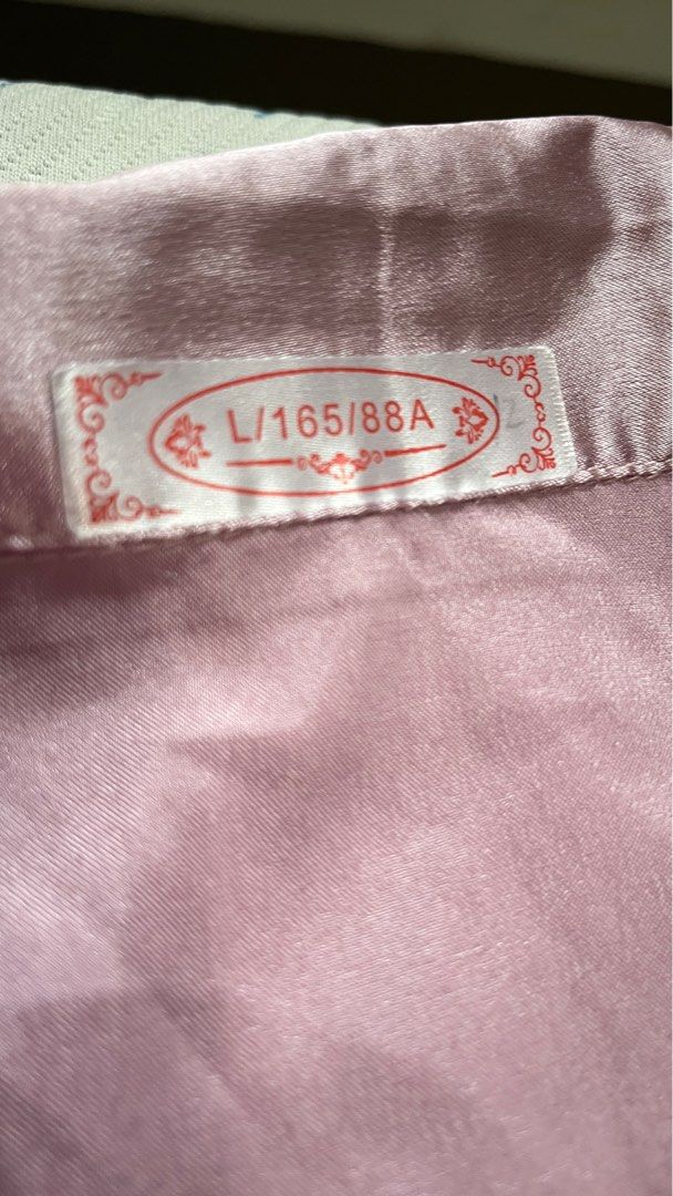 Pink Large Pajama Set (Category: Undergarments & Loungewear) located in Makati City. Submitted by declutter.makati (Listing ID 1374376017, Image 3). Description: 📍Makati On hand and ready for pick up SF is c/o by the buyer MOP: Gcash, Unionbank, or Metrobank.
