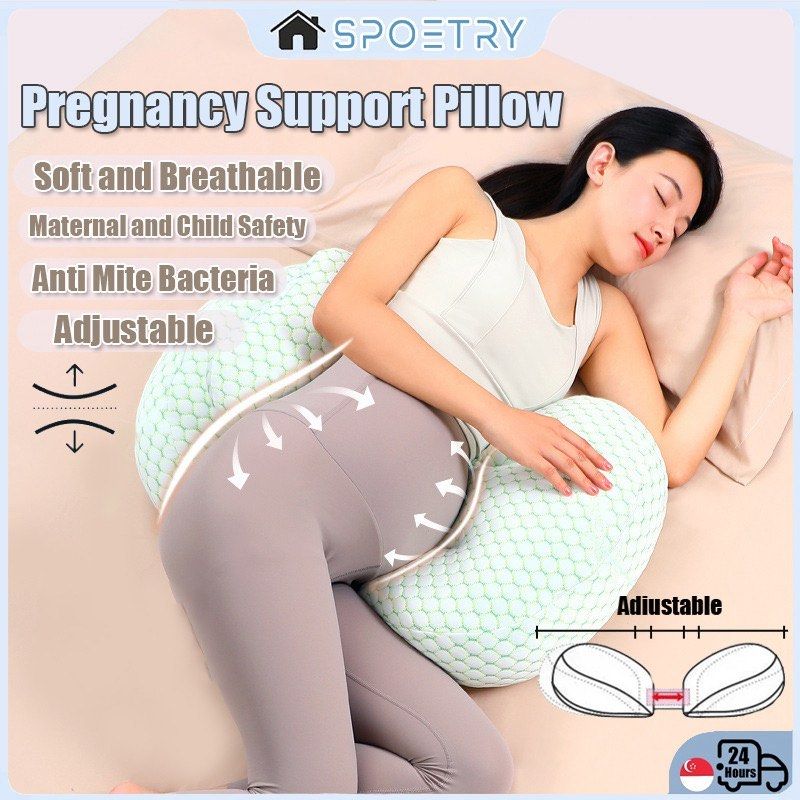 Pregnancy Pillow Maternity Pillow Support Pregnant Pillows Sleeping Waist and Back Support Pillow Adjustable (Category: Maternity Care) located in Singapore. Submitted by shopwithmeeeee (Listing ID 1374398320, Image 1). Description: .
