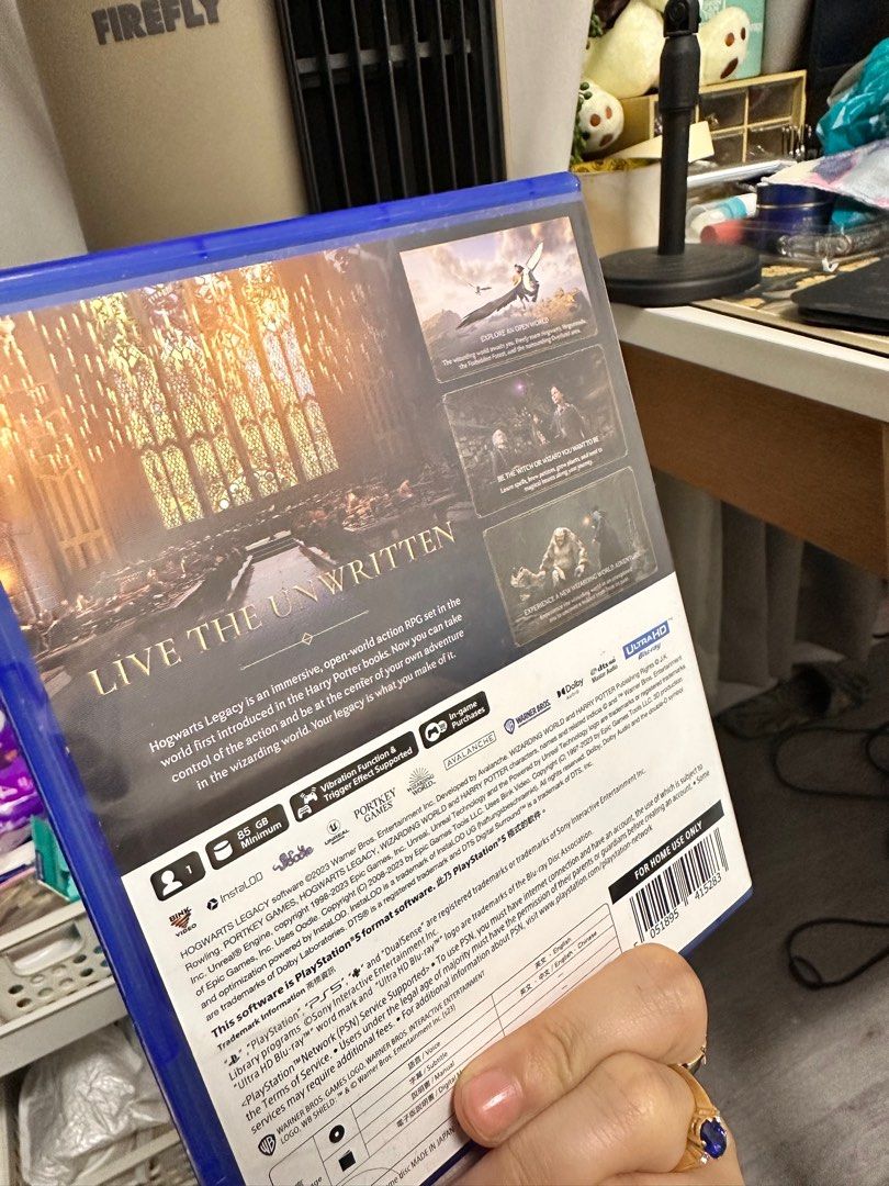 Ps5 hogwarts Legacy (Category: PlayStation) located in Caloocan City. Submitted by tiannnaaa (Listing ID 1374441400, Image 2). Description: Done playing Fixed price.