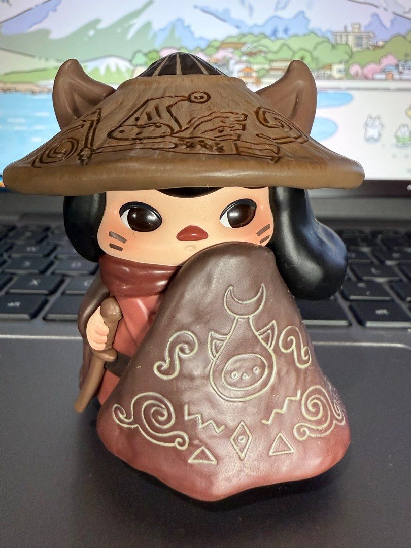 Pucky - Serene Traveler (Category: Designer & Blind Box Toys) located in Quezon City. Submitted by lunalivie (Listing ID 1374368046, Image 1). Description: No box, with card, displayed only.