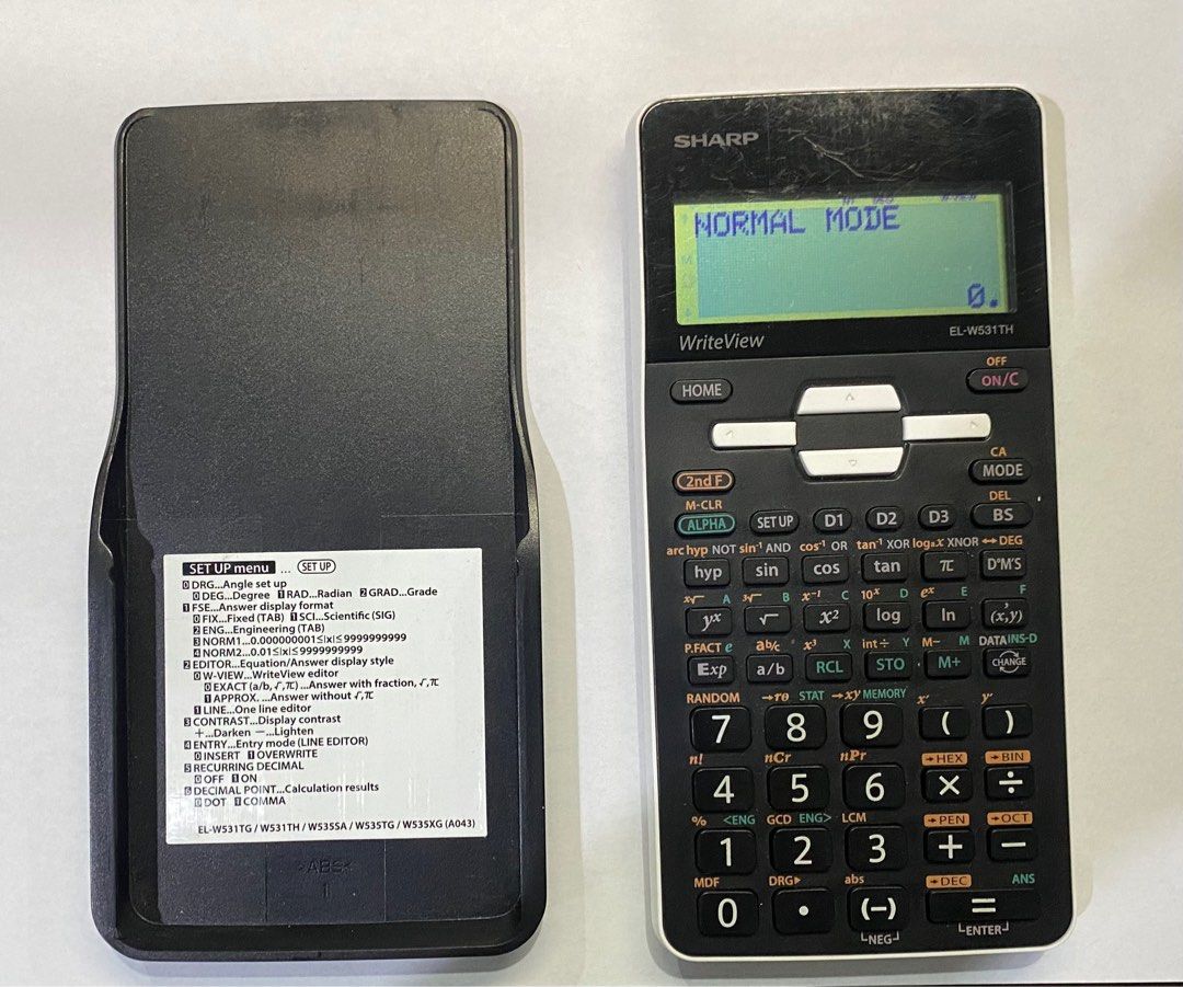 Scientific Calculator SHARP EL-W531TH (Category: Office & Business Technology) located in San Juan City. Submitted by eljivie (Listing ID 1374507592, Image 1). Description: .