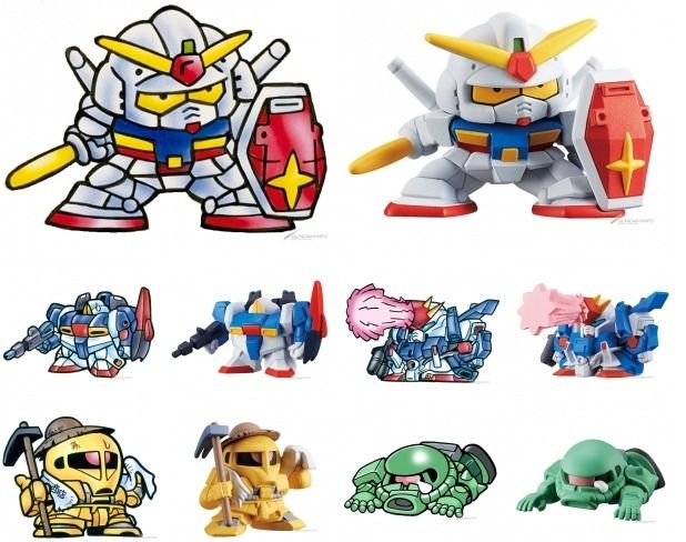 ガンダム 昔のsd Yahoo!オークション - 即決有 がんばれ SD