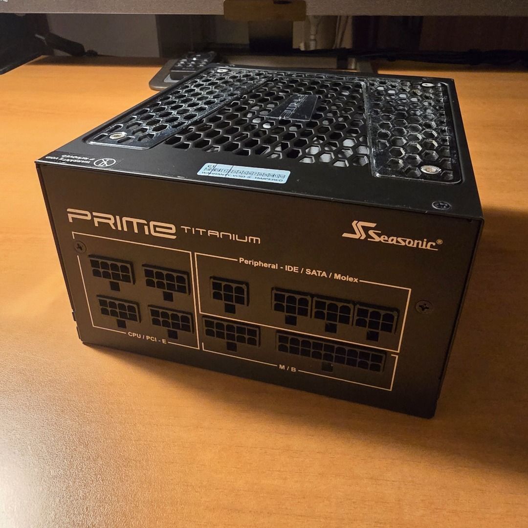 Seasonic Prime 650 Titanium - 650W Power Supply Unit (PSU) with 80+ Titanium Rating63220267199490112