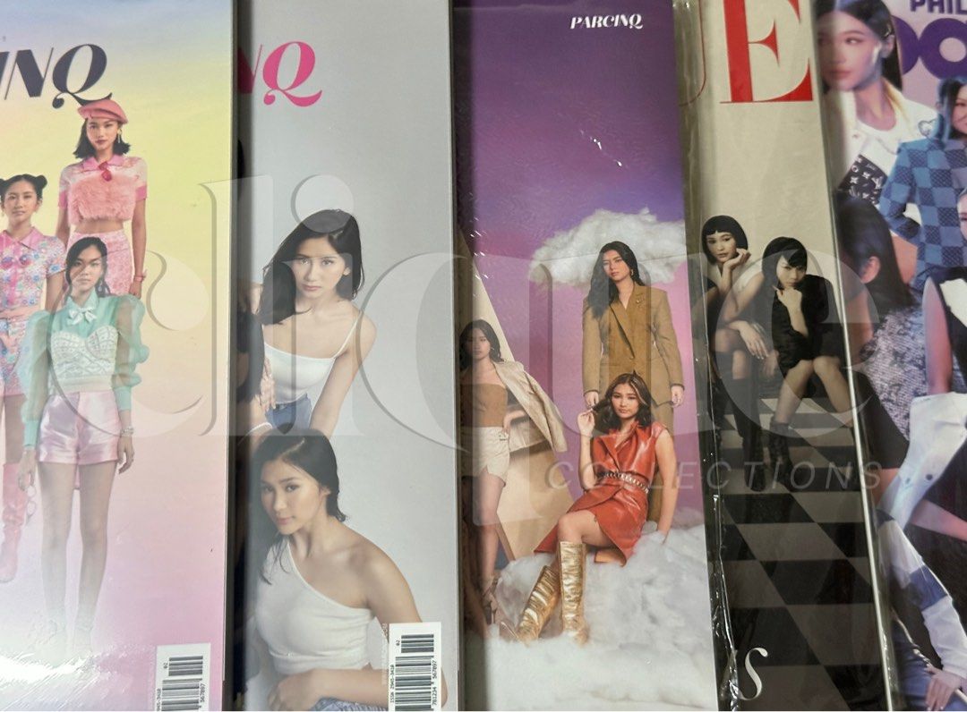 [SET] 5 BINI SEALED MAGAZINES W/ 2 OFFICIAL RANDOM FREEBIES (Category: Magazines) located in Manila. Submitted by cliquecollections (Listing ID 1374482988, Image 1). Description: [SET] BINI OFFICIAL MAGAZINES • Prices are based on below SRP and SRP of each magazines • All in GOOD condition (SEALED) • You’ll get 6 Magazines in total (All Hail BINI V1, All Hail BINI V2, BBPH Anniv 2024 Issue, BINI Vogue, and Vogue Man • with 2 FREE BINI OFFICIAL RA