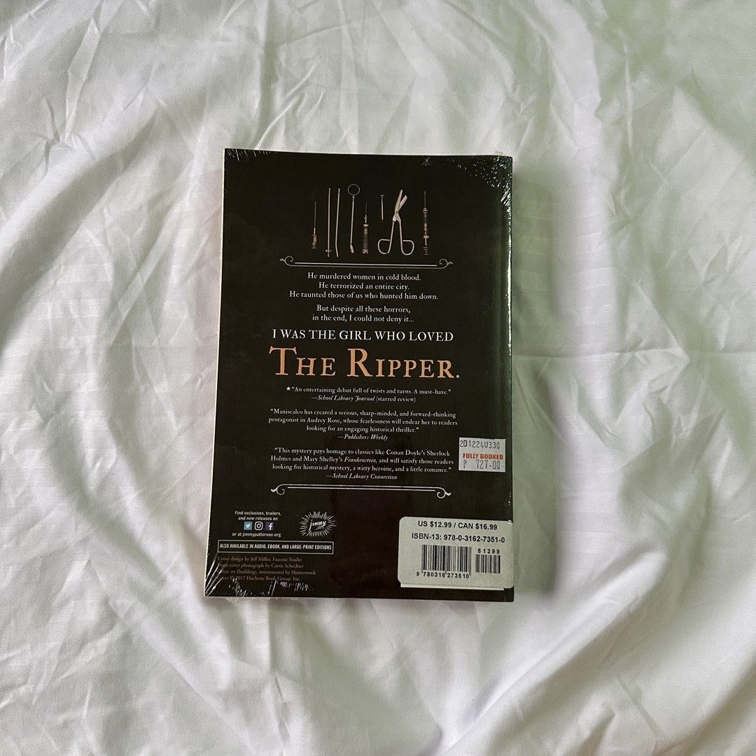 stalking jack the ripper by kerri maniscalco (Category: Storybooks) located in Paranaque City. Submitted by strawbiesoo (Listing ID 1374452088, Image 3). Description: 🤍 brand new still sealed mop gcash maya mod ggx jnt lalamove ୨୧ rfs : decluttering .