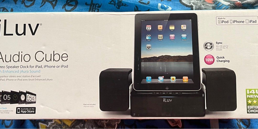 Stereo Speaker Dock for iPad, iPhone or iPod (Category: Soundbars, Speakers & Amplifiers) located in Antipolo. Submitted by -luckyfortune- (Listing ID 1374387832, Image 2). Description: Decluttering Speaker Dock ONLY For older version of iPad,iPod, or iPhone ONLY Stereo Speaker Dock for iPad,iPhone or iPad (Older Versions) -with enhanced jAura Sound -Play & Charge -quality bass sound Payment First, no reservation Payment tru gcash or pay maya Shi
