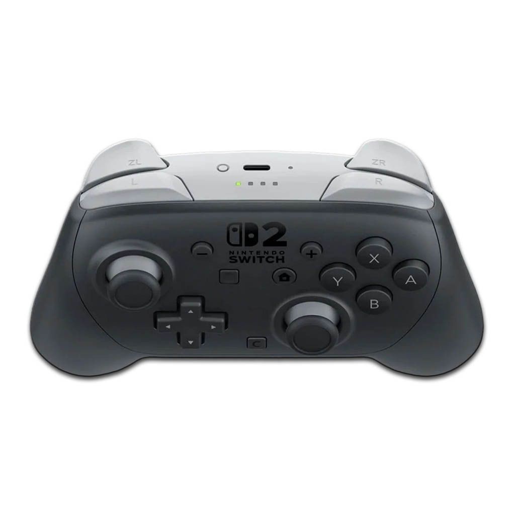 Switch 2 Pro Controller (Category: Controllers) located in Singapore. Submitted by game_sale (Listing ID 1374377935, Image 3). Description: Region: Asia 3 months warranty Includes USB-C charging cable Order here https://bit.ly/switch-ctrl About Take your gaming to the next level with the Nintendo Switch 2 Pro Controller. This controller includes a C Button for opening the GameChat menu at any time, GL/GR Buttons that you can freely map to any but