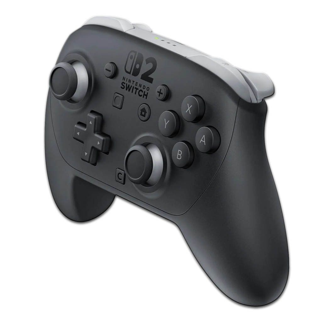 Switch 2 Pro Controller (Category: Controllers) located in Singapore. Submitted by game_sale (Listing ID 1374377935, Image 2). Description: Region: Asia 3 months warranty Includes USB-C charging cable Order here https://bit.ly/switch-ctrl About Take your gaming to the next level with the Nintendo Switch 2 Pro Controller. This controller includes a C Button for opening the GameChat menu at any time, GL/GR Buttons that you can freely map to any but