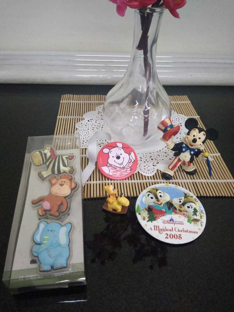 Take mainan disney (figur,magnet, pin dan penjepit), Toys ...