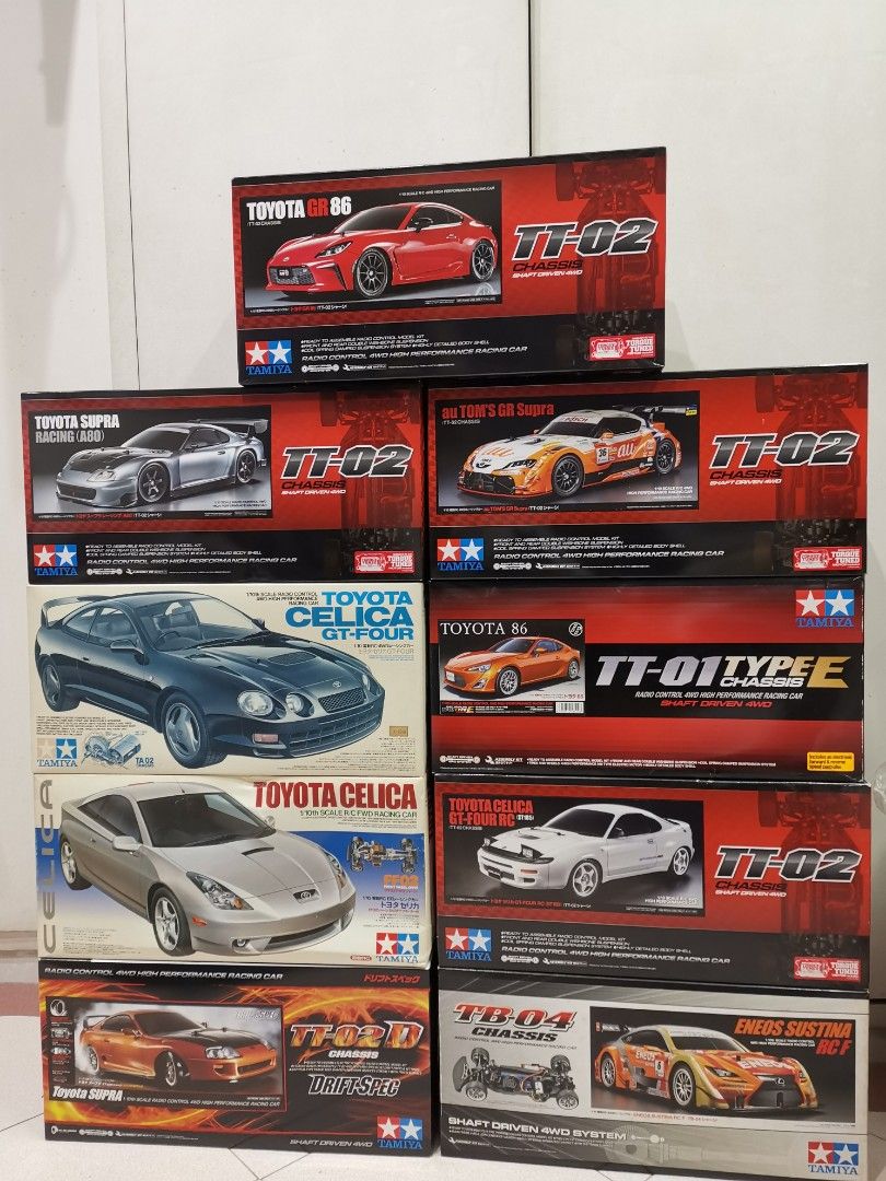 TAMIYA TOYOTA RC (Category: Remote Control Toys) located in Manila. Submitted by genesis11_21 (Listing ID 1374483954, Image 1). Description: All item brand new and unassemble Tamiya rc Price picture photo last page.
