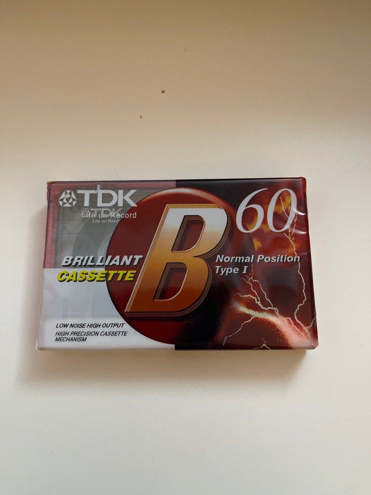 TDK B60 blank cassette tape (Category: Portable Audio Accessories) located in Mandaluyong City. Submitted by bigjsdeclutter (Listing ID 1374485399, Image 1). Description: .