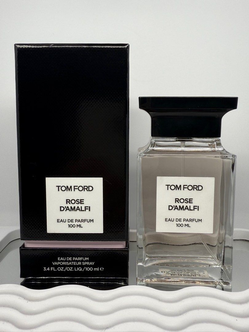 TOM FORD ROSE D’AMALFI EDP (Category: Fragrance & Deodorants) located in Manila. Submitted by declutterdiary (Listing ID 1374433939, Image 1). Description: Sprayed once only 100ml bottle, volume as seen With box Guaranteed authentic I am a perfume collector and I do not buy fakes Do not hesitate to message me if you need more photos for authenticity checks Rfs: downsizing my collection.