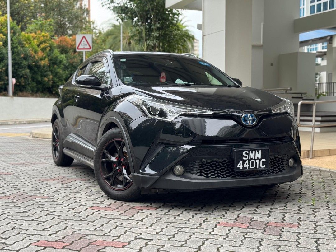Toyota C-HR Hybrid 1.8 S (A) (Category: Used Cars) located in Singapore. Submitted by preciseauto (Listing ID 1374340767, Image 1). Description: 🔥🔥BOSS SAY ALL MUST GO CLEARANCE SALE🔥🔥 🚨CHEAPEST CARS IN THE MARKET🚨 🚘$500 DRIVEAWAY🚘 🏦LOWEST INTEREST FROM 1.48%🏦 🟢1 YEAR WARRANTY🟢 🔧FREE 1 YEAR SERVICING🔧 🏬 Vehicle 120 Points INSPECTION CHECK By In House Workshop BEFORE we put them for SALE 🚕 PHV Drivers Welcomed 🔁 High Trade In Valu