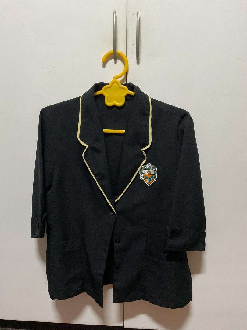 ust ccba commerce women type a blazer (Category: Coats, Jackets and Outerwear) located in Manila. Submitted by wtbjoo (Listing ID 1374446934, Image 1). Description: ust ccba commerce women type a blazer (3 pcs) selling for a friend ! - ₱350 each - size xl - lightly used, still in good condition - used for 1 year only feel free to ask for more pictures! 🫶 mop: gcash or maya.