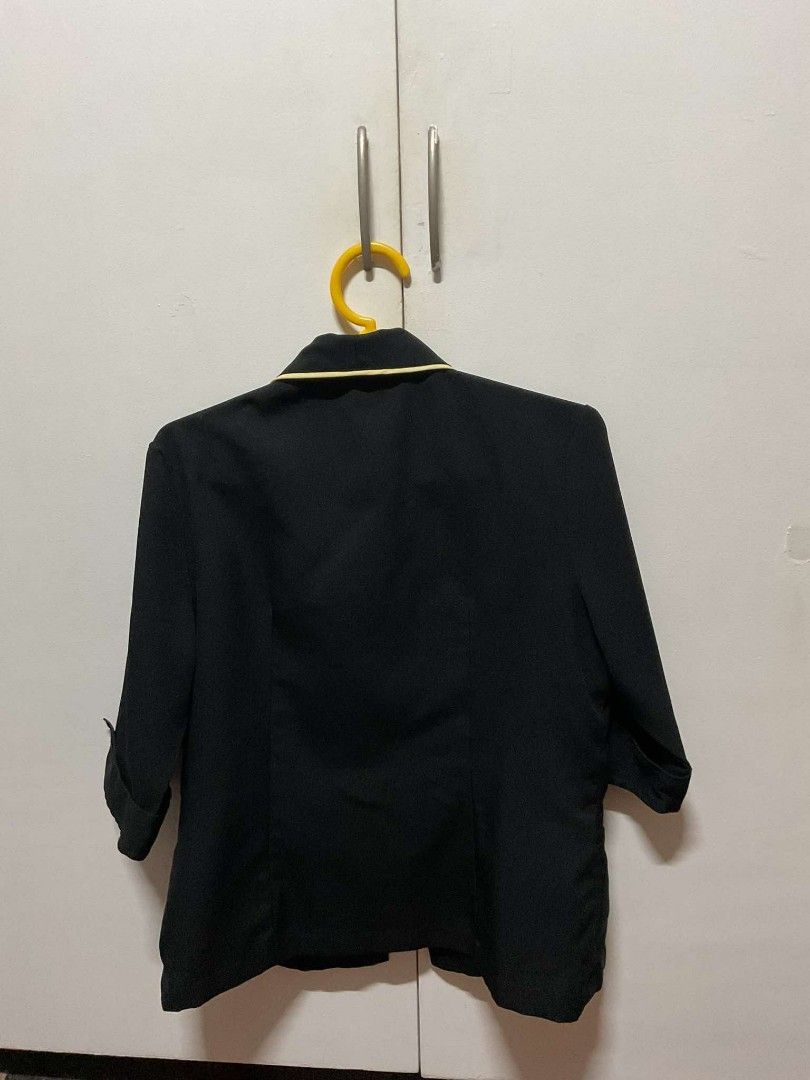 ust ccba commerce women type a blazer (Category: Coats, Jackets and Outerwear) located in Manila. Submitted by wtbjoo (Listing ID 1374446934, Image 2). Description: ust ccba commerce women type a blazer (3 pcs) selling for a friend ! - ₱350 each - size xl - lightly used, still in good condition - used for 1 year only feel free to ask for more pictures! 🫶 mop: gcash or maya.