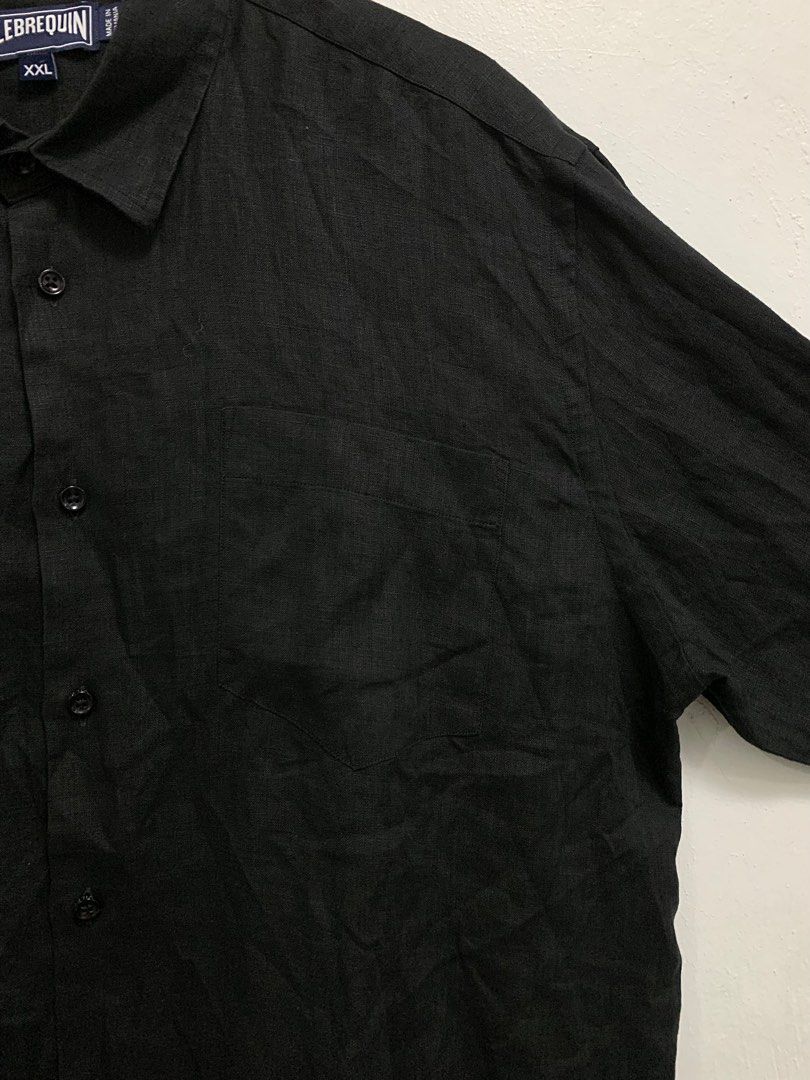 VILEBREQUIN LINEN BUTTON-UP SHIRT (Category: Formal Shirts) located in Cavite. Submitted by ___layern0ne (Listing ID 1374472556, Image 2). Description: Tagged Size: XXL Armpit to Armpit: 25 inches Length: 32 inches Measured laid flat and at its longest point Wrinkled due to storage Gently used | Still in great condition w/ few signs of usage | No major flaws like rips and holes The color of the product may differ from the actual color depending o