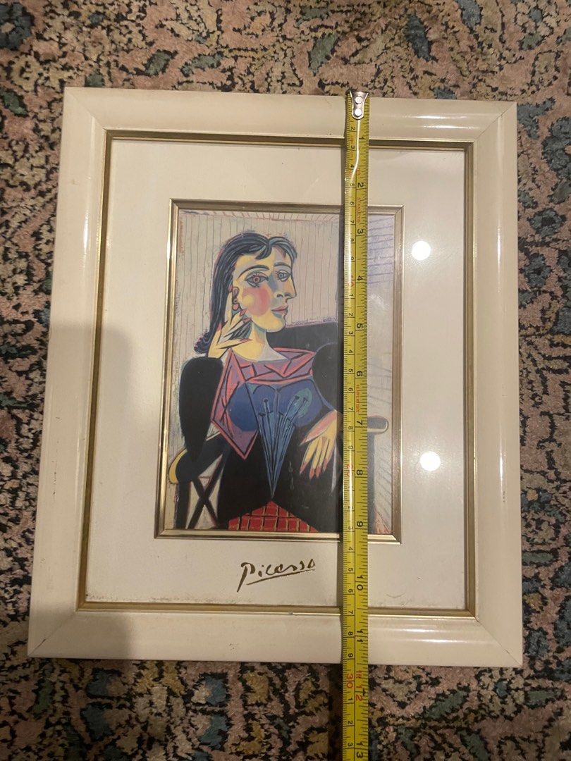 Vintage Pablo Picasso Framed Postcard (Category: Art & Prints) located in Binan City. Submitted by thriftwavesph (Listing ID 1374415473, Image 3). Description: .