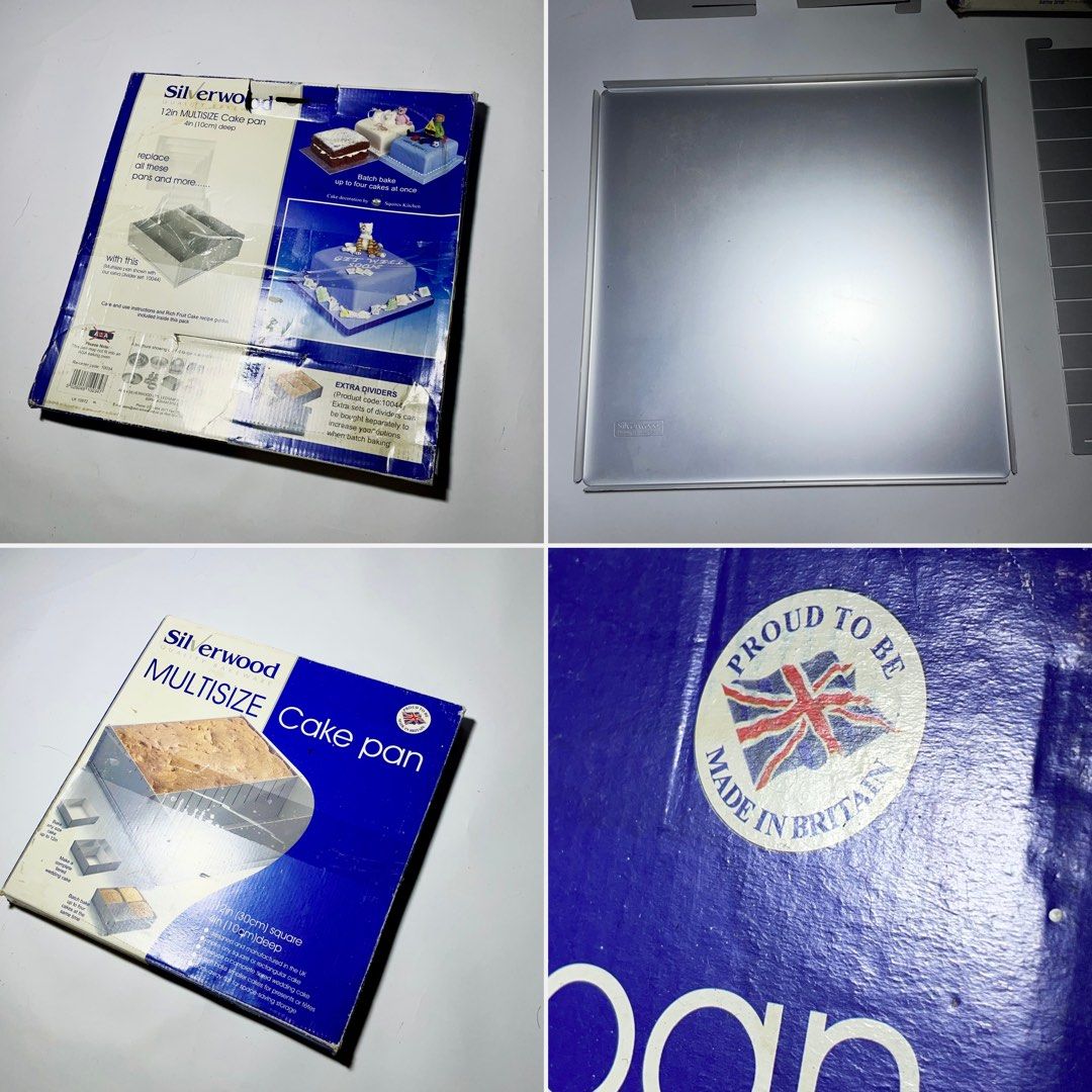 Vintage Silverwood Multisize Adjustable Cake Pan Baking Pan Made In Britain (Category: Bakeware) located in Tagaytay City. Submitted by barenwolf (Listing ID 1374362833, Image 3). Description: *Note: Has some light scratches from normal use (as shown in the photos)..